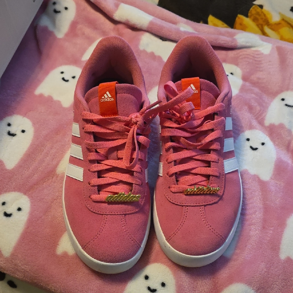 Adidas Kids Sneakers in Pink and White